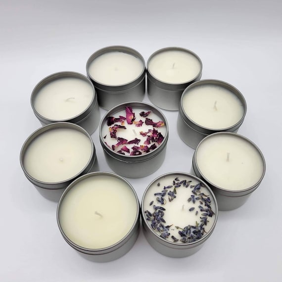 Add Your Company Name - Valentine's Theme - Organic Soy Wax Candle