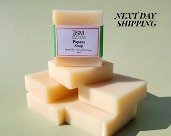 Papaya Soap Natural Gift Set For Women Congratulations Gift New Mom Eco Friendly Soap  Birthday Gift Coworker Promotion Gift Idea her