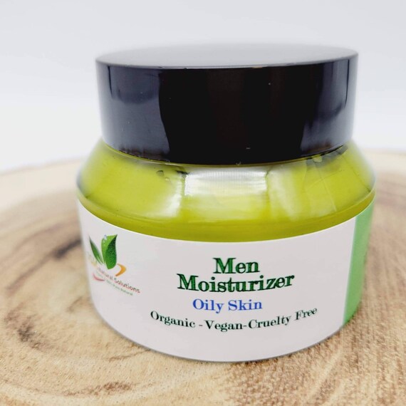 Men Moisturizer Oily Skin Botanical Face Cream Light Wight Face
