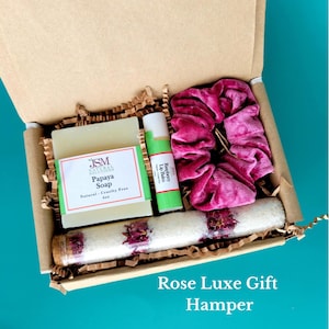 Conjunto de sabonete natural personalizado, caixa de presente de autocuidado para amiga, presente de aniversário, agradecimento, presente de aniversário, pacote de cuidados para ela