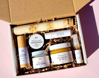 Glow Skincare Set Women Hamper Box Mum Selfcare Beauty Present Girlfriend Anniversary Gift   Daughter In Law Postpartum Care Package For Mom