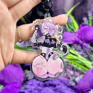 Spank Me Acrylic Charm