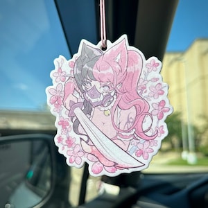Sakura Samurai Anime Air Freshener