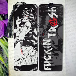 Marque-page poubelle