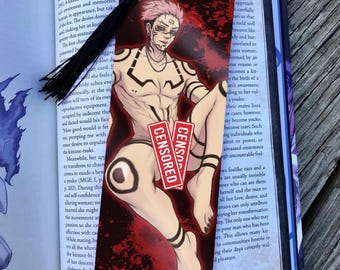 Mesmerizing Murderer Bookmark with Tassel (NSFW)