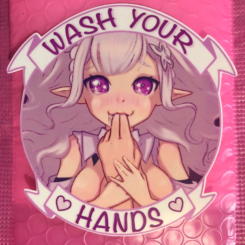 Wash Your Hands Sticker 