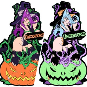 NSFW Pervy Pumpkin Sticker