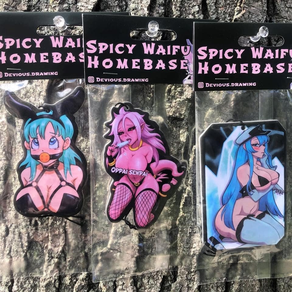 Anime Girls Car Air Fresheners Etsy