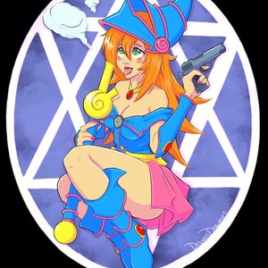 Dank Magical Gal Sticker