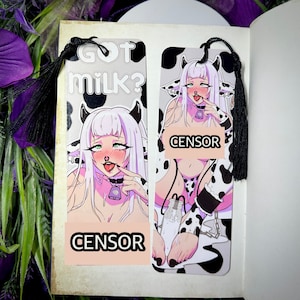 Milkers NSFW Bookmark