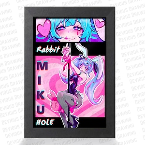 Rabbit Pole Print