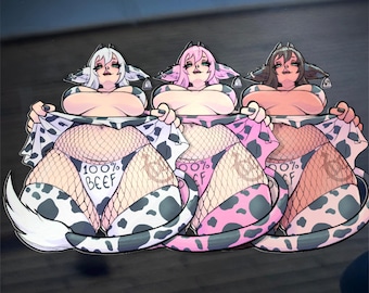 100% Beef 6’’ Car Sticker (PreOrder)