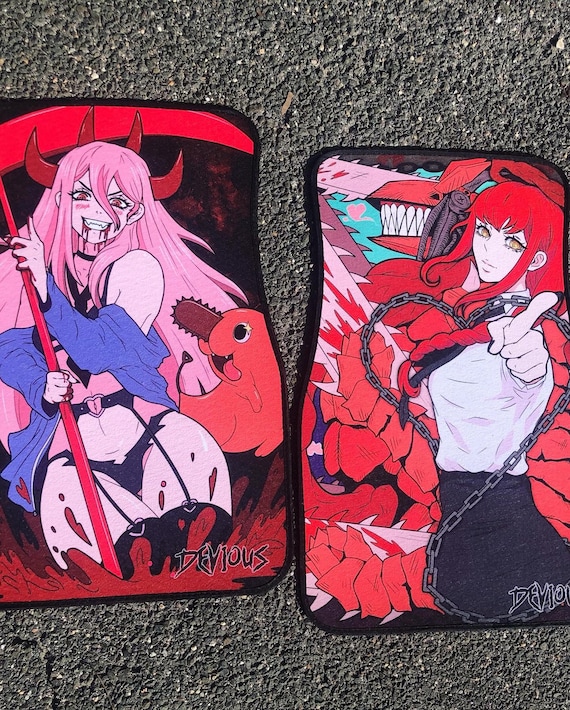 Devil Waifu Car Mats