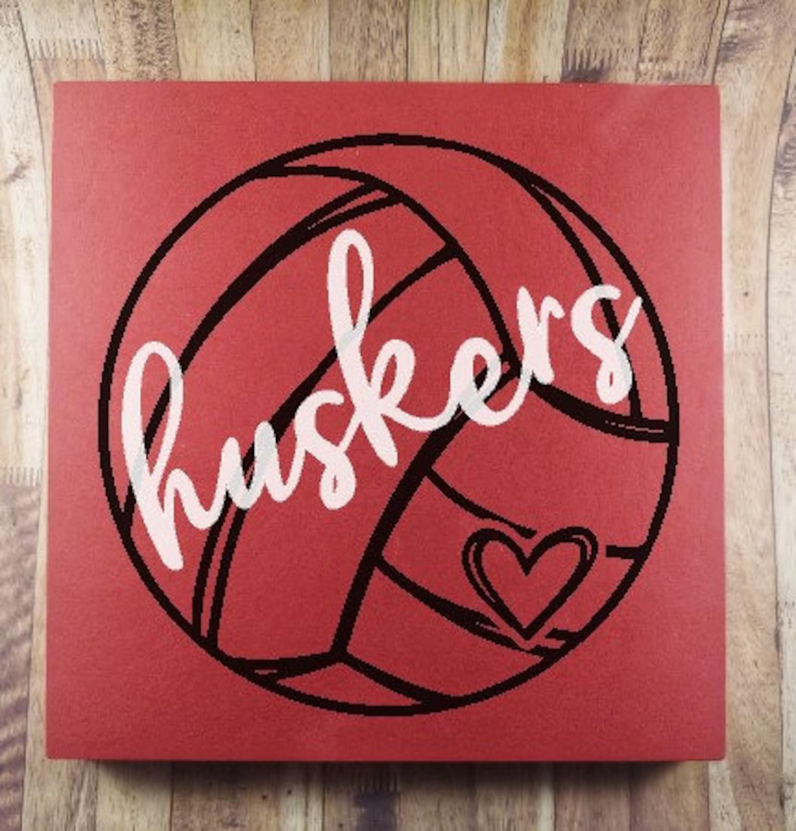 Husker Football Husker Volleyball Nebraska Football Etsy