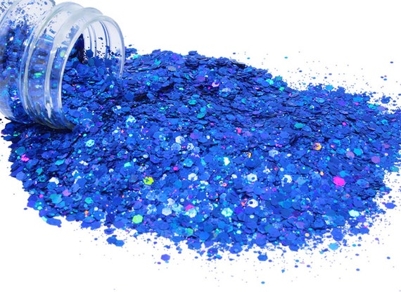 Holographic Celestial Blue Chunky Glitter 1oz | Etsy