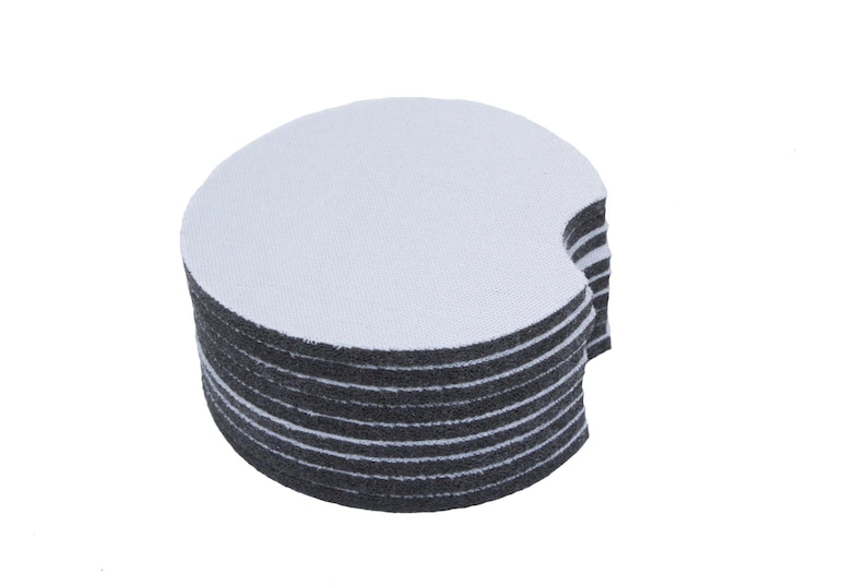 Bulk Blank Neoprene Sublimation Car Coasters Cup Holder Etsy