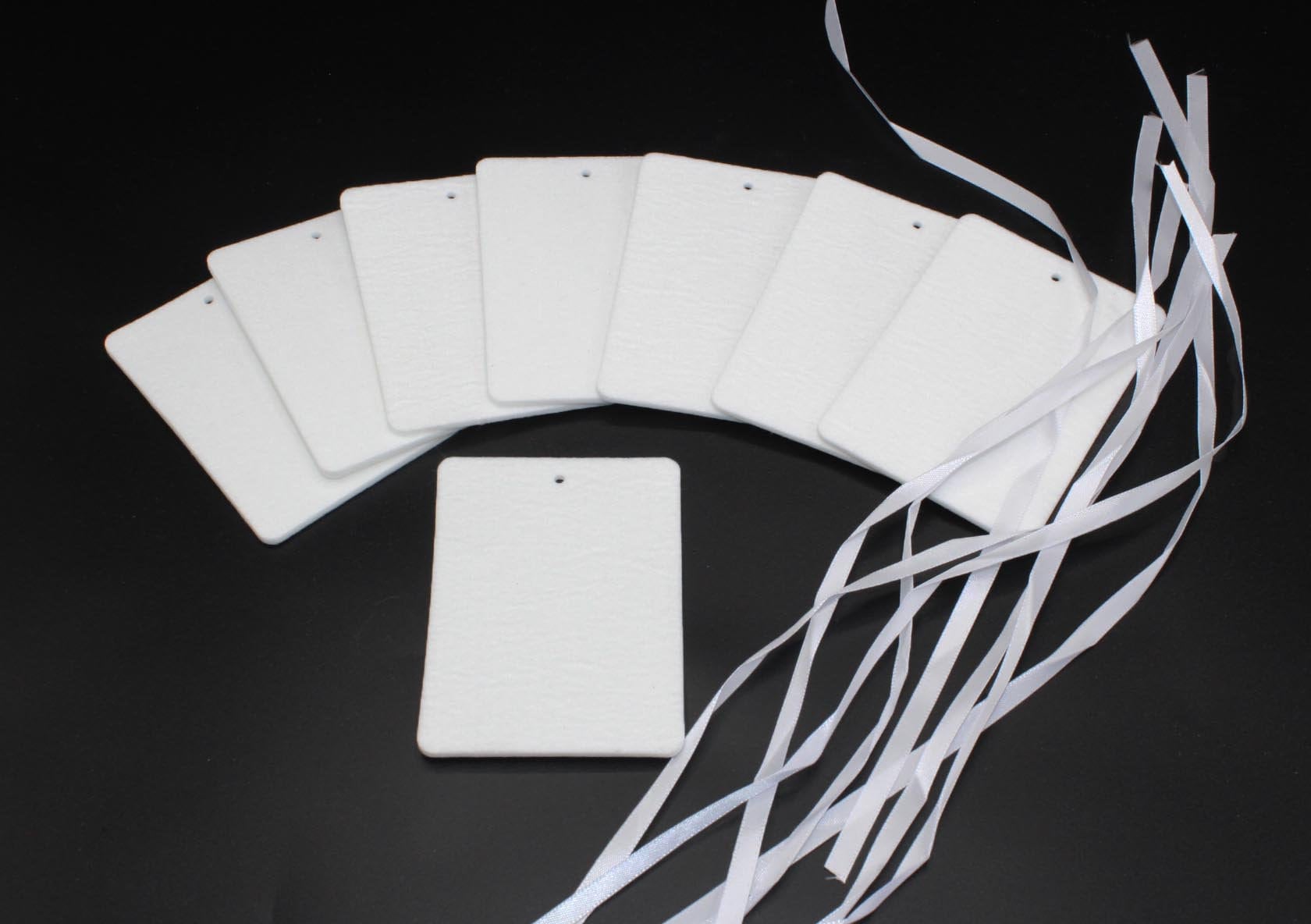 Sublimation Blank Felt Air Fresheners 8 Pc Sheet Etsy