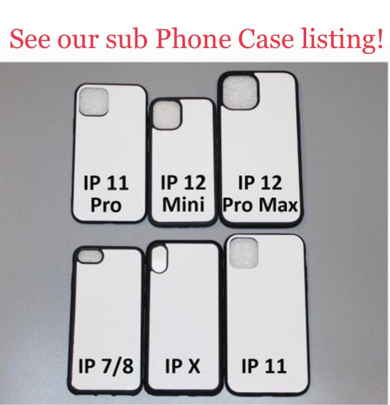 Sublimation blank SUBLIMATION Phone Handle Blanks Black or white Cell Phone Accessory Fits all phones