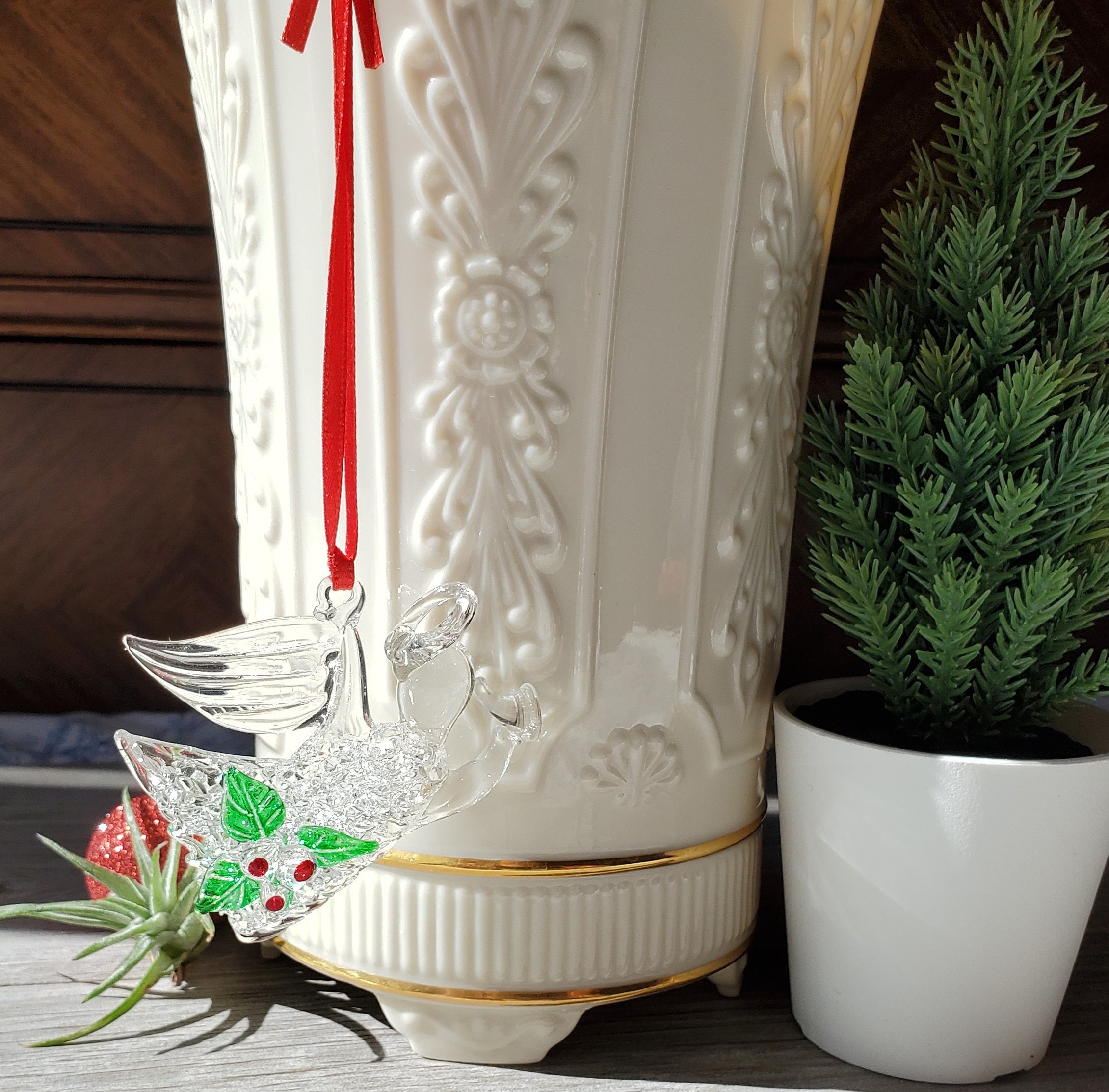 Angels Vintage Hand Blown Glass Angel Ornaments Etsy