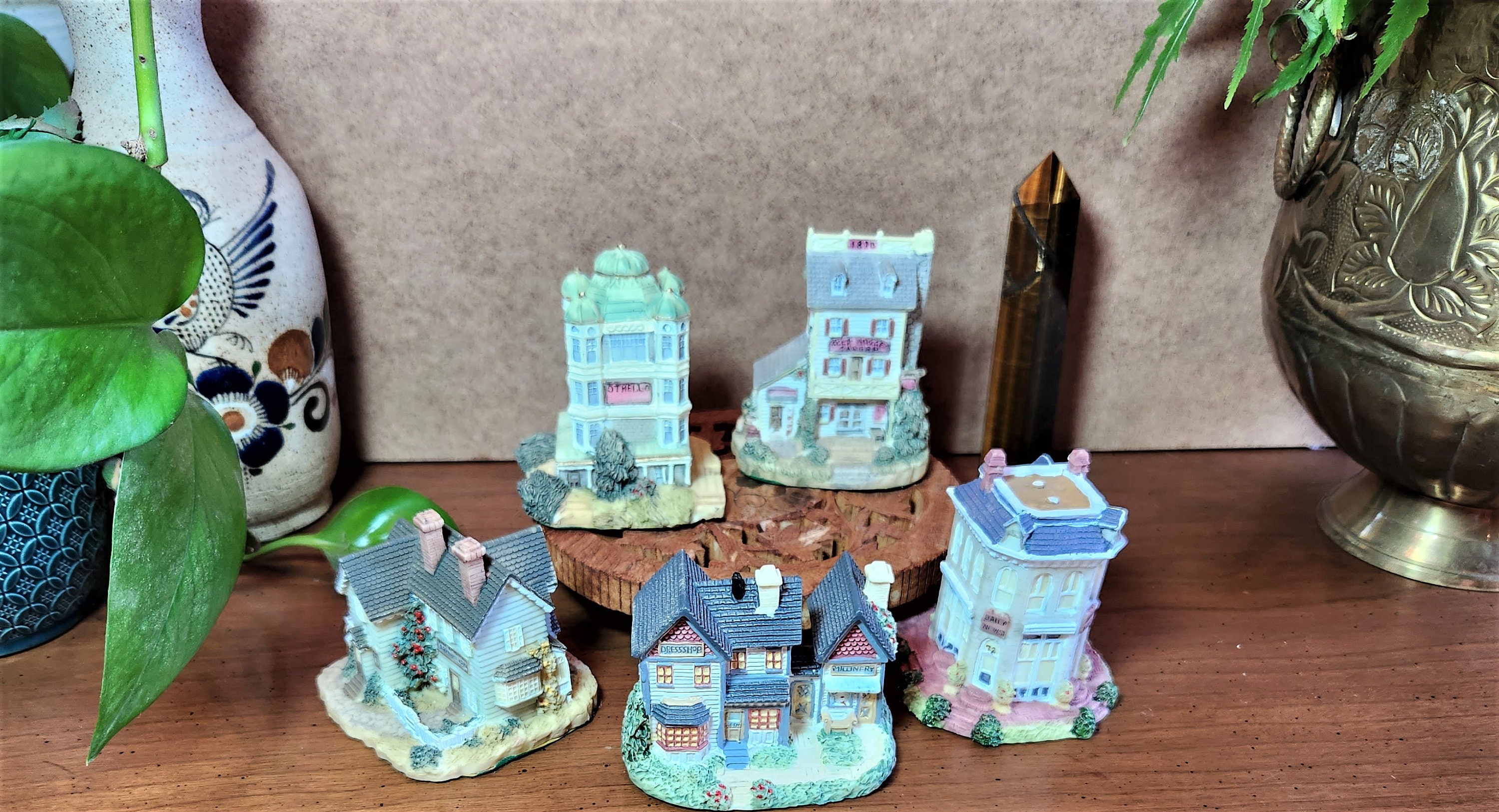 Americana Collection Miniatures Buildings Liberty Falls Vintage in