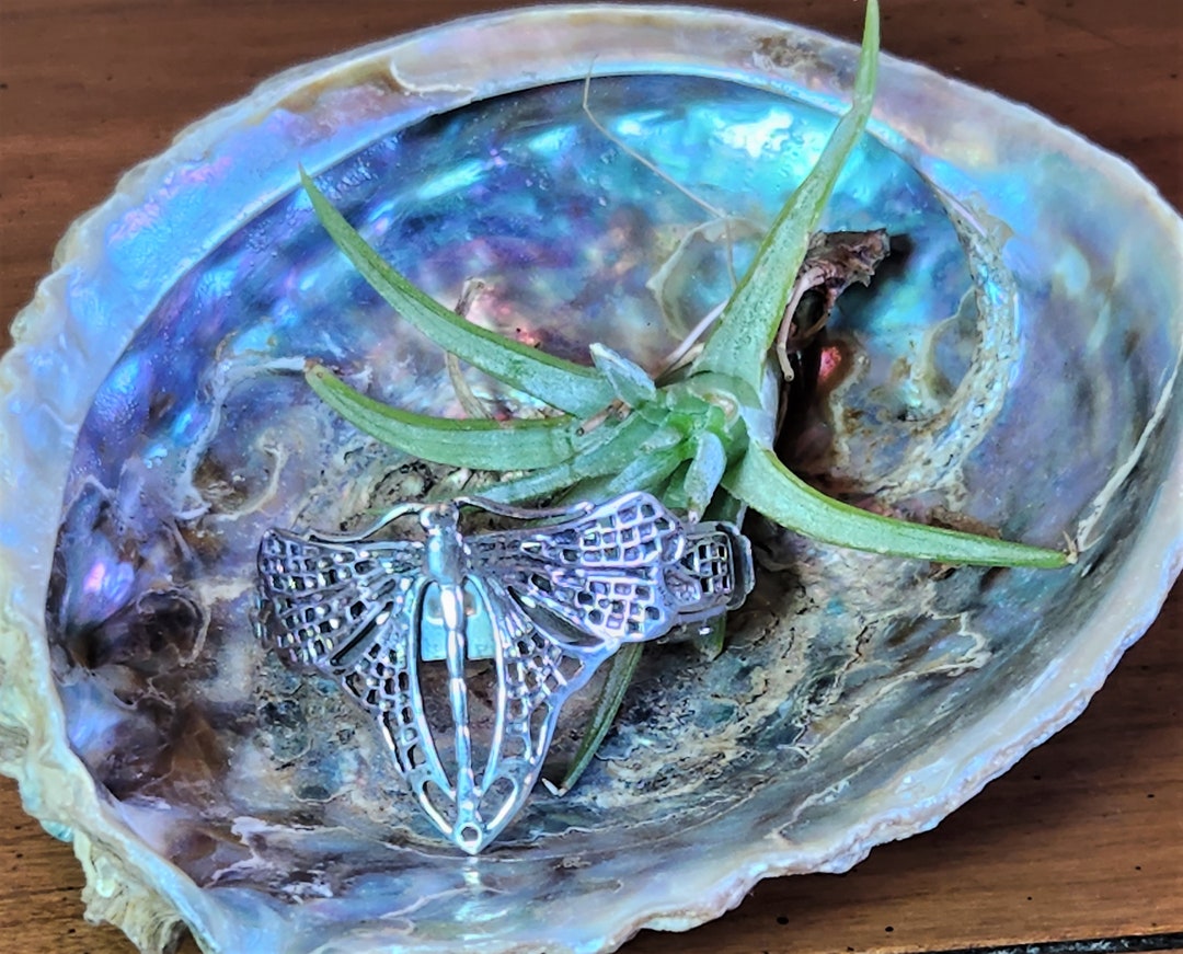 Dragonfly Sterling Silver Dragonfly Art Nouveau Hair Clip Ponytail Clip