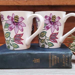 Vera Bradley coffee cups  vintage floral