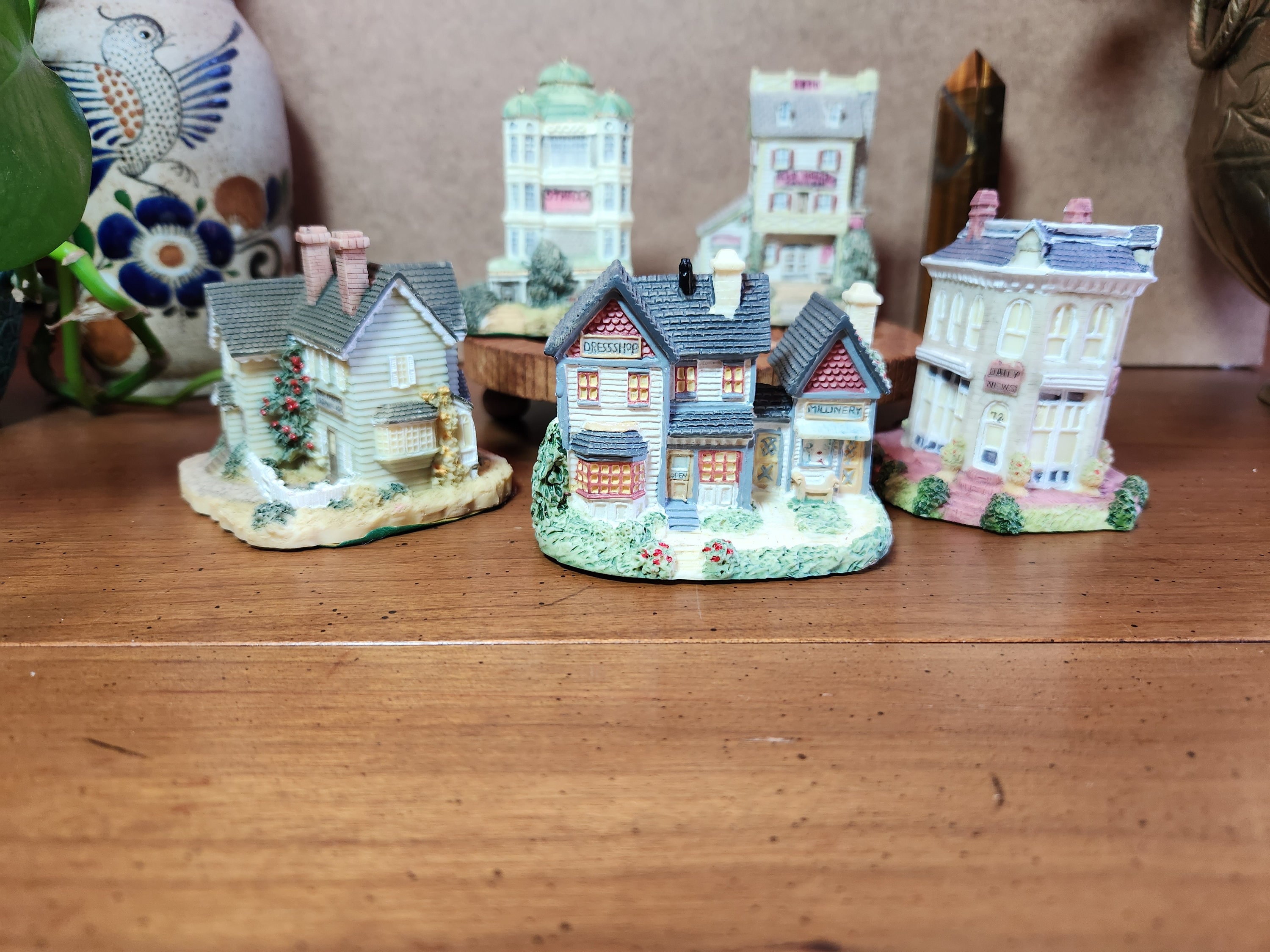 Americana Collection Miniatures Buildings Liberty Falls Vintage in