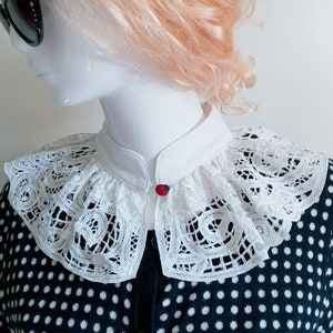 Detachable Collar, Cottagecore Collar, Fake Collar, Vintage collar, Necklace Collar, Boho Collar, Removable Collar, Christmas