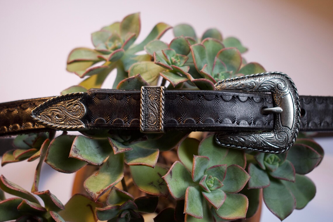Sheridan Buckle Set 19mm 3/4 Belt and Leather Etsy