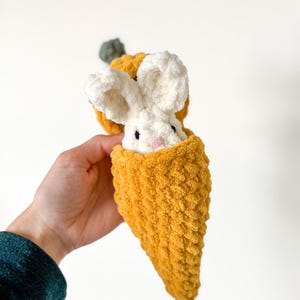 Bunny Plushie | Bunny Plush | Bunny Crochet | Bunny  | Bunny Snuggler | Rabbit | Easter Bunny | Easter Gifts