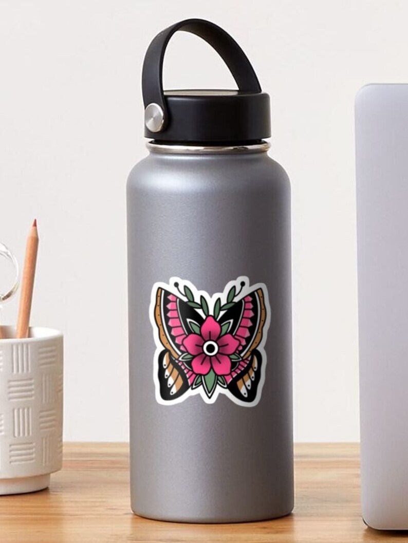 Butterfly Stickers Butterfly Laptop Stickers Butterfly Car Etsy