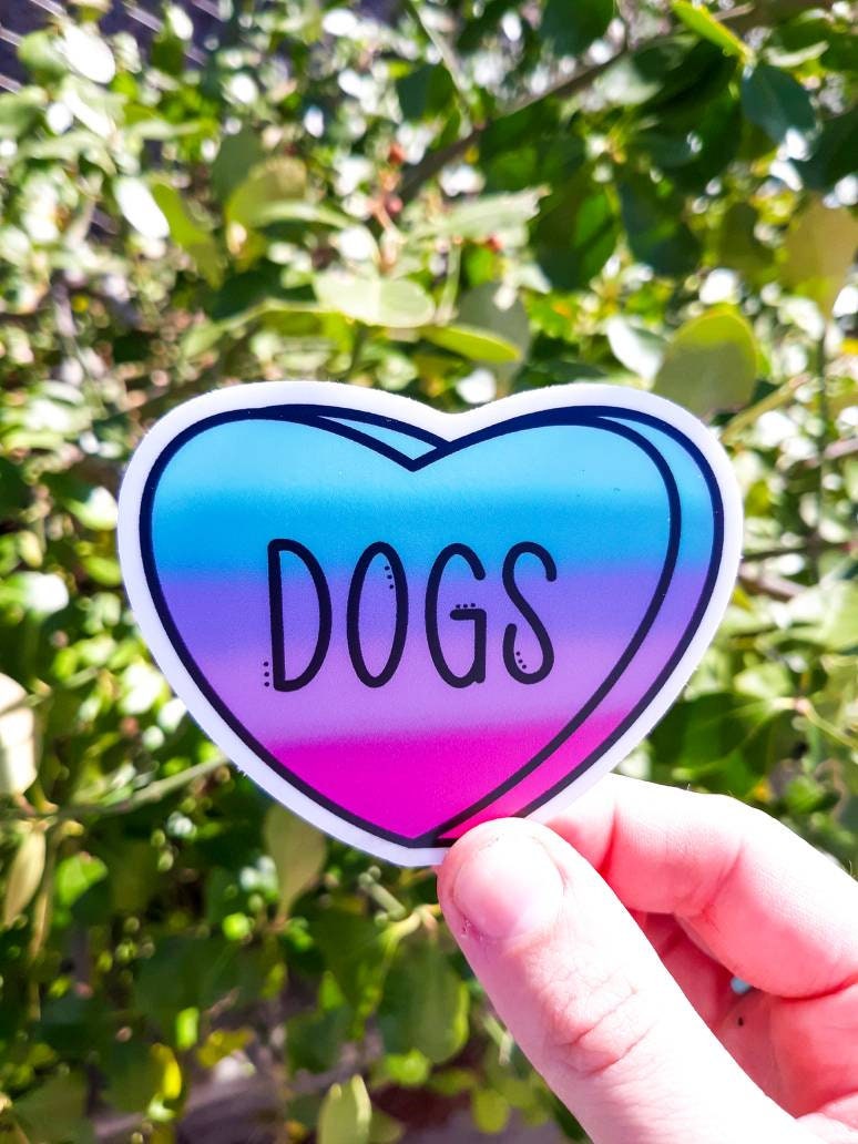 Dogs sticker dog vinyl decal dog vinyl sticker dog laptop Etsy