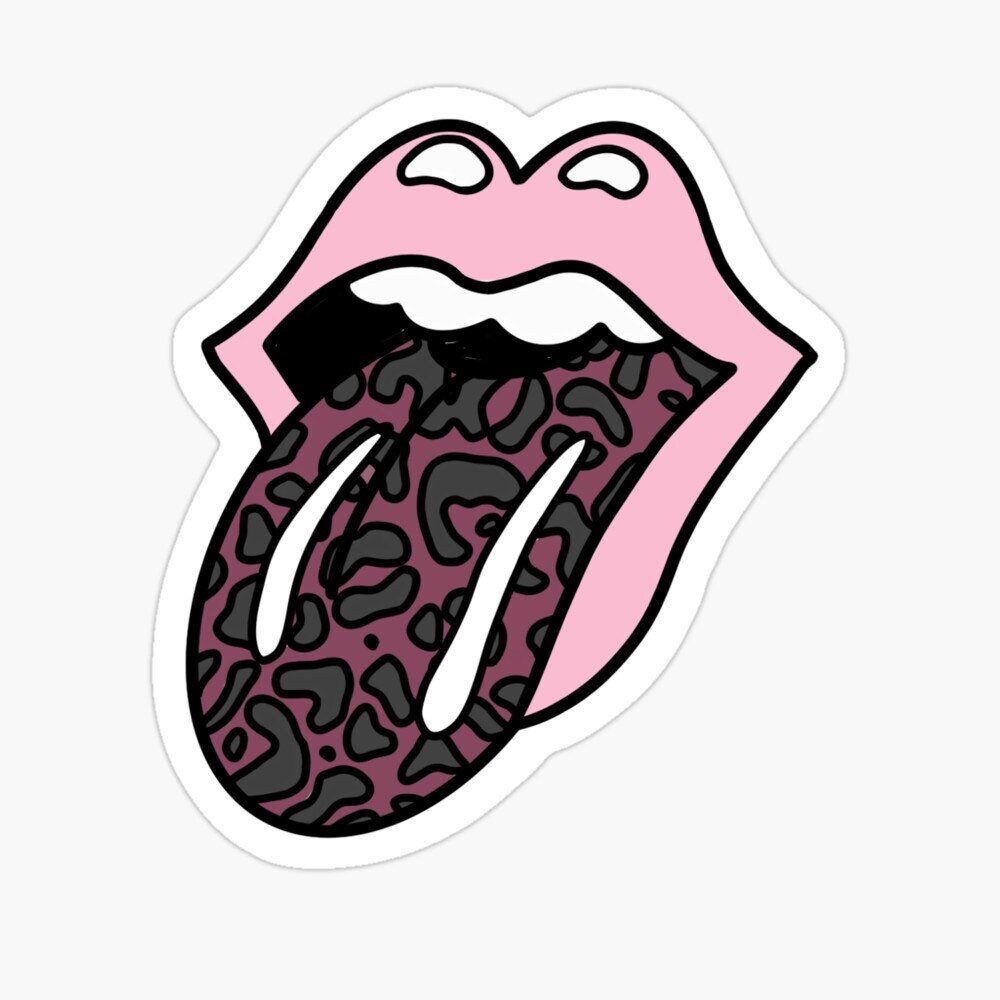The Rolling Stones sticker rock band logo sticker decal band Etsy
