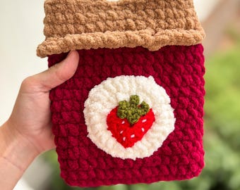 Strawberry Jam Kindle Sleeve, Strawberry Jam Kindle Case, Kindle Cover, Kindle Sleeve, Bookish Gifts, Kindle Accessories, Kindle Girl