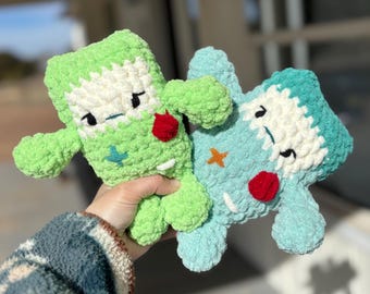Yarn Boy Plushie | Toothfairy Pillow | Tooth Pillow | game boy plushie | video game