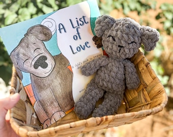 Puppy Plush + Children’s Book Gift Set | Reading Buddy | Toddler Book Bundle | Baby Shower Gift