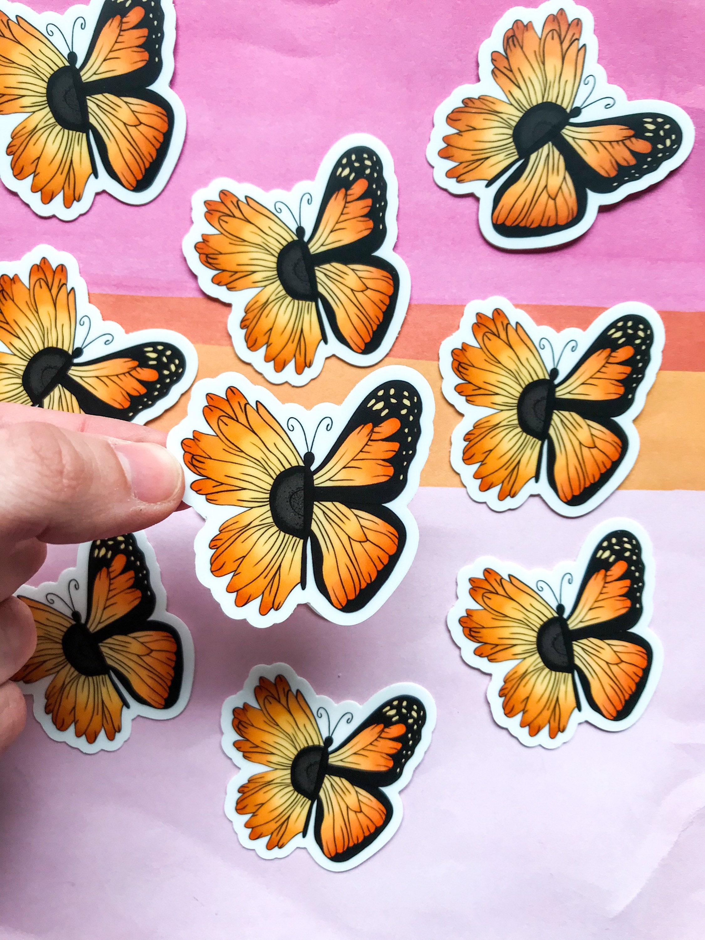Autocollants papillon décalcomanies papillon cadeaux | Etsy