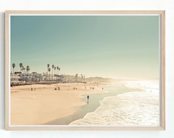 Pismo Beach Pier Sunset Print: California Seascape Wall Art