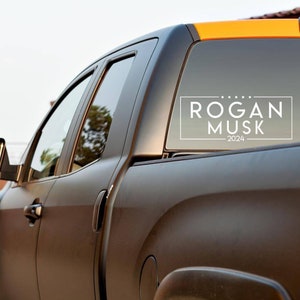 Vinyl Decal - Rogan & Musk 2024
