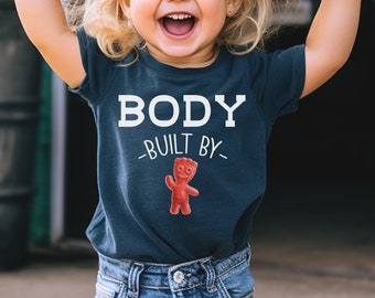 Toddler Shirt - Body Built By Sour Patch Kids