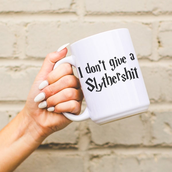 Vinyl Decal - "I don't give a Slythershit"