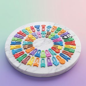3D Printable STL Bundle | Page Holder | Animal Paper Clip | Book Lover Gift | Display Stand