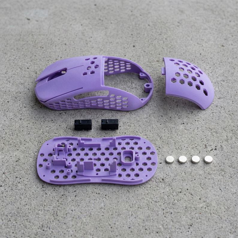 Custom Wireless S2 Gaming Mouse Conversion Kit | Superlight G305 Mod ...