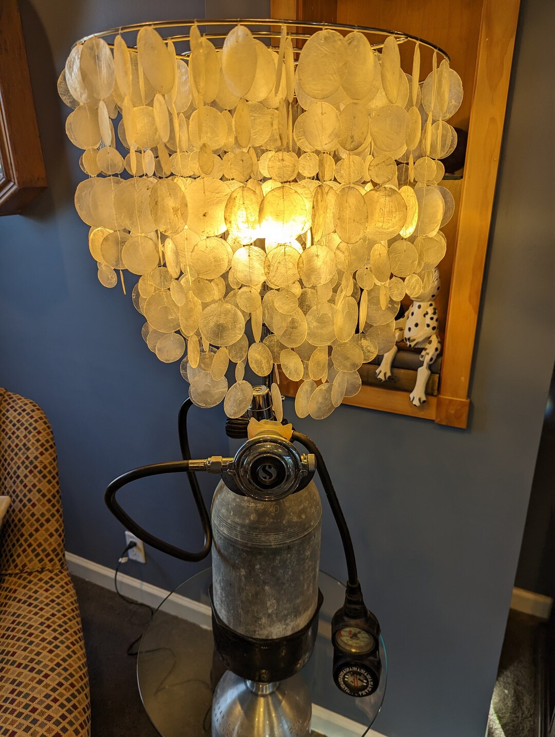 Scuba Tank Lamp. Etsy