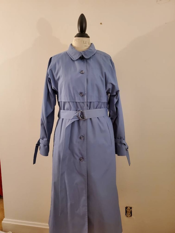 Vintage London Fog trench coat with removable flee