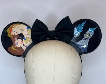 Hercules Mickey Ears Headband/Hat