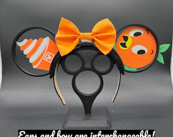Dole Whip& Orange Swirl Disney-inspired Mickey Ears - Etsy  display picture 2