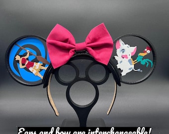 Moana Custom Mickey Ears Headband or Hat