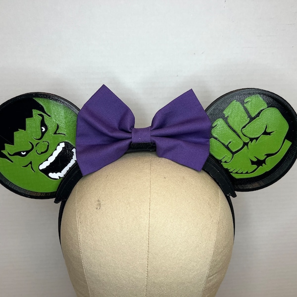 The Incredible Hulk Mickey Ears Headband/Hat