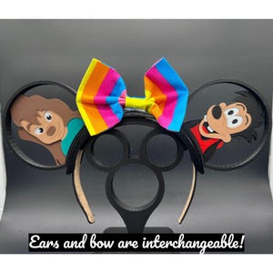 A Goofy Movie Max and Roxanne Custom Mickey Ears Headband or Hat